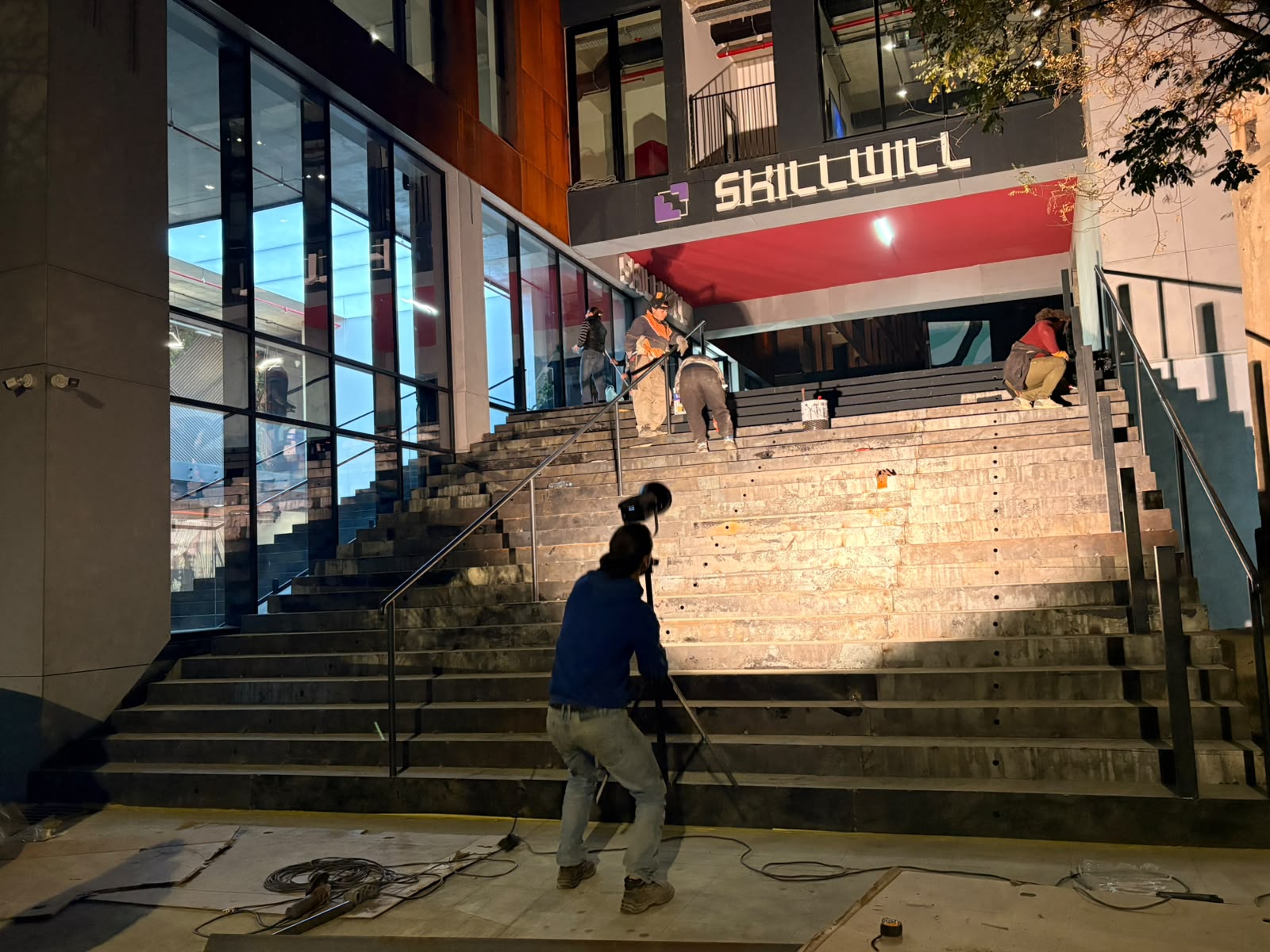 SKILLWILL - საფასადე კიბის სამუშაოები